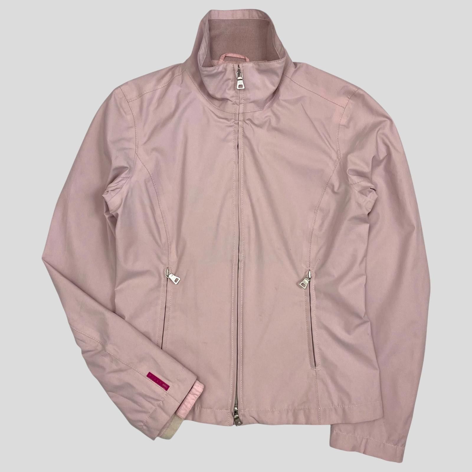 Prada Prada Sport 00’s Dusty Pink Goretex Technical Jacket - IT42 Size S / US 4 / IT 40 - 1 Thumbnail