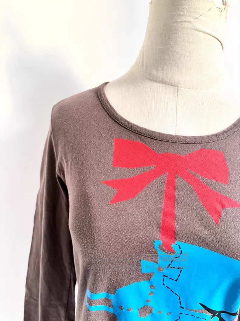 Vivienne Westwood Vivienne Westwood Vintage brown bow Saturn paper cut base Size S / US 4 / IT 40 - 3 Thumbnail