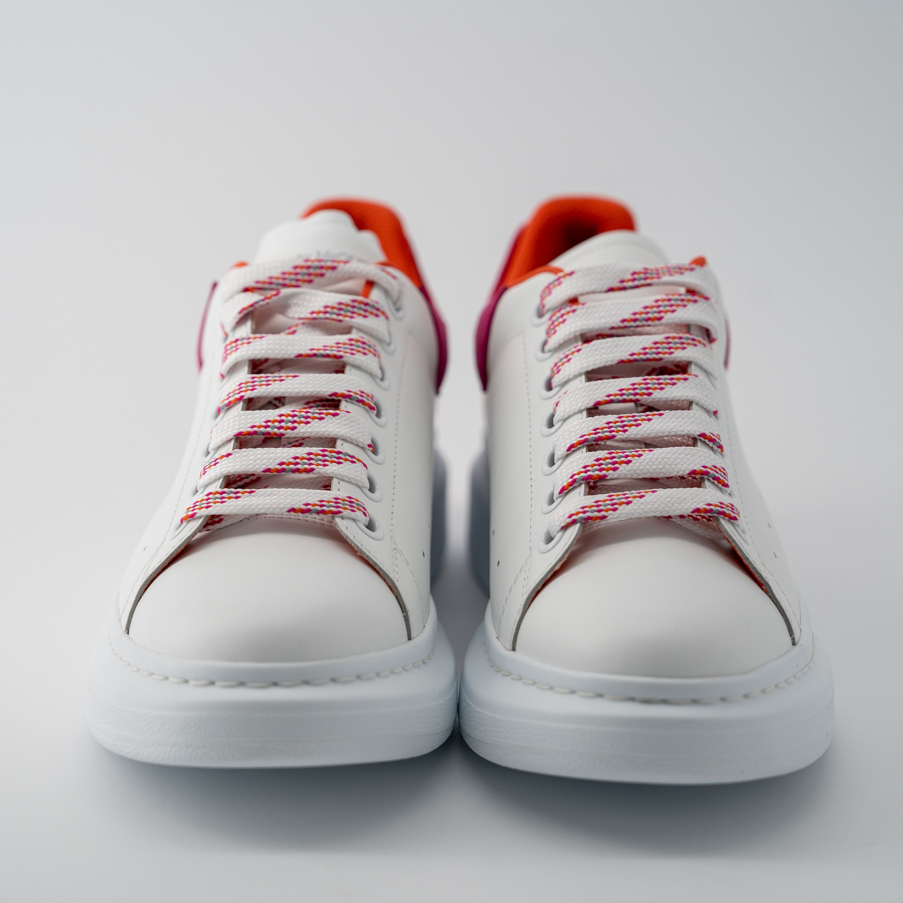 Alexander McQueen 11 - Alexander McQueen Oversized Sneaker Hot Pink White Size US 11 / IT 41 - 2 Thumbnail