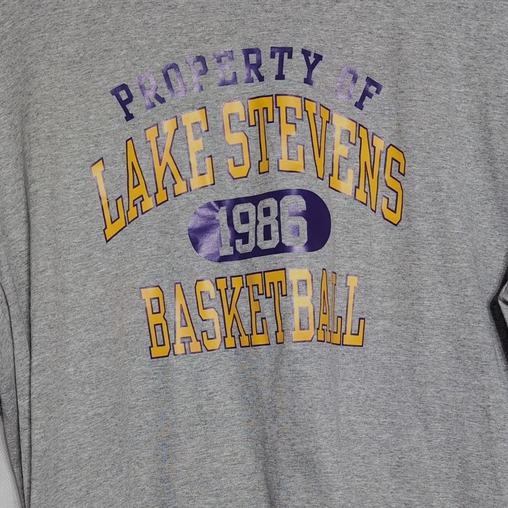 Russell Athletic Russell Athletic XL Lake Stevens Gray Basketball T-Shirt NW Size US L / EU 52-54 / 3 - 2 Thumbnail