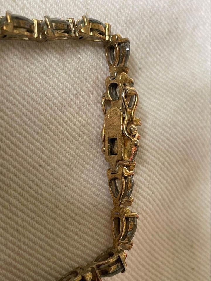 Designer Vintage 925 Teardrop Clasp Bracelet Size ONE SIZE - 9 Thumbnail
