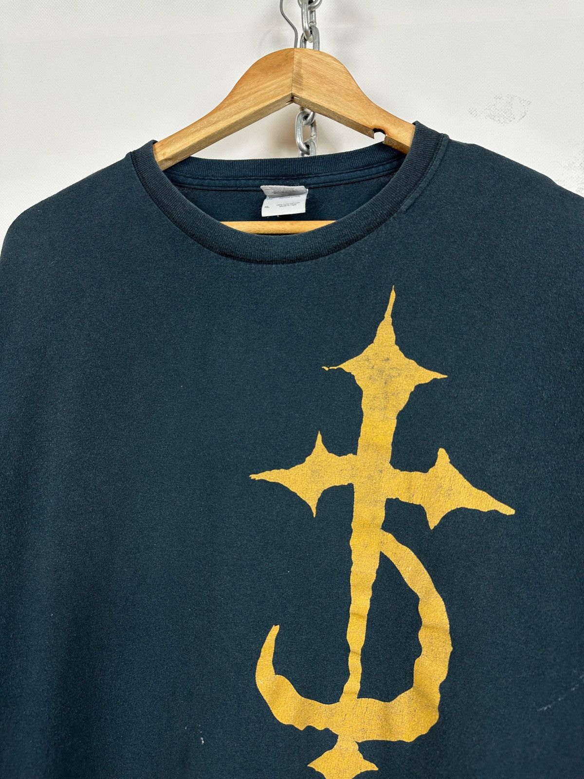 Band Tees Vintage DevilDriver God And Devil Faded Black Band T-Shirt Size US XL / EU 56 / 4 - 13 Thumbnail