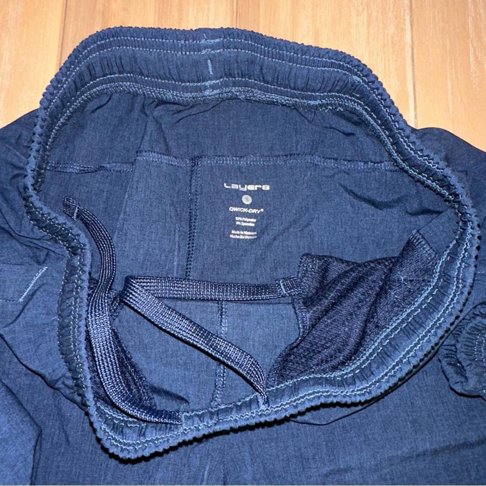 Layer 8 Layer 8 Men's Navy Joggers Small NWOT Blue quick dry Size US 30 / EU 46 - 4 Thumbnail