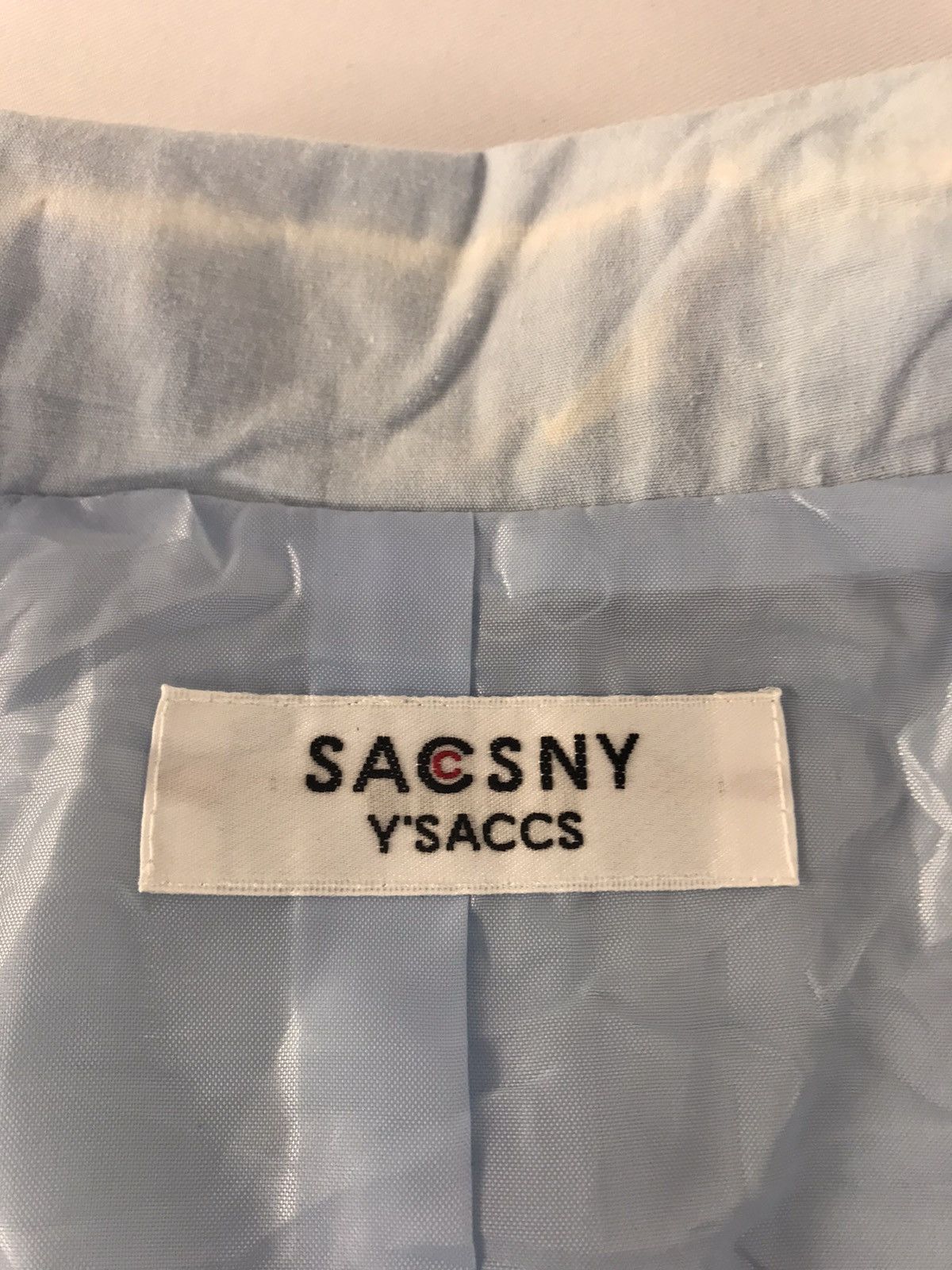 Japanese Brand Saccsny Y’saccs Yohji Yamamoto Button Up Jacket Luxury Size S / US 4 / IT 40 - 7 Thumbnail