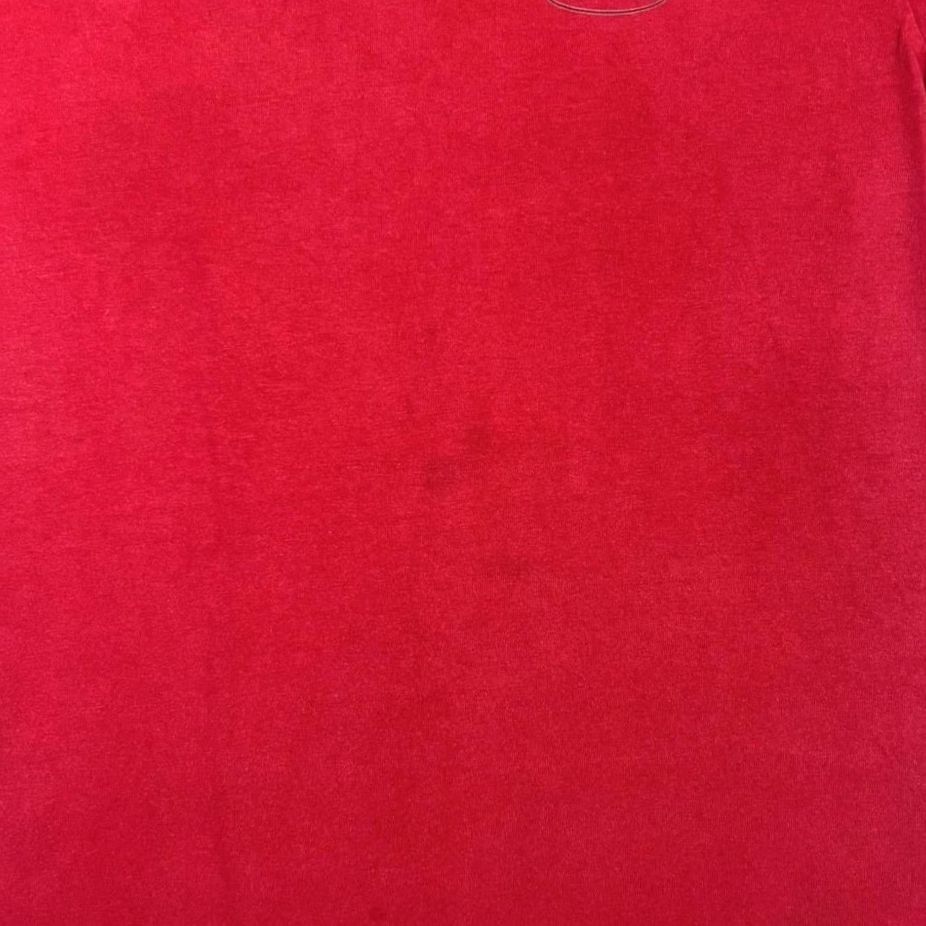 Fruit Of The Loom VINTAGE Fruit Of The Loom Mini Logo Graphic Red Single Stitch T-Shirt Small Size US S / EU 44-46 / 1 - 5 Thumbnail