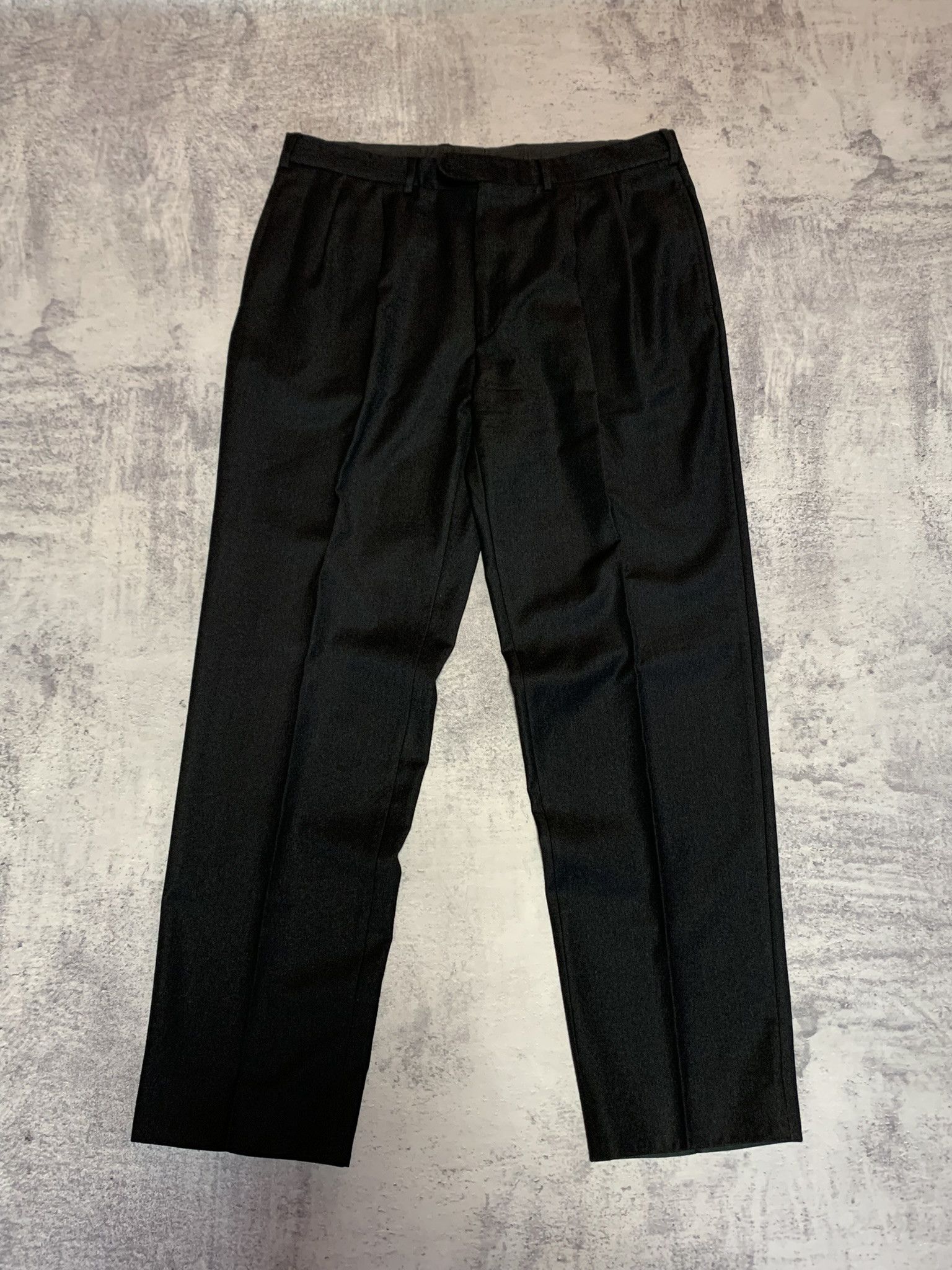 Ermenegildo Zegna Ermenegildo Zegna 100% Wool Classic Pants Men XL Size 44R - 1 Thumbnail
