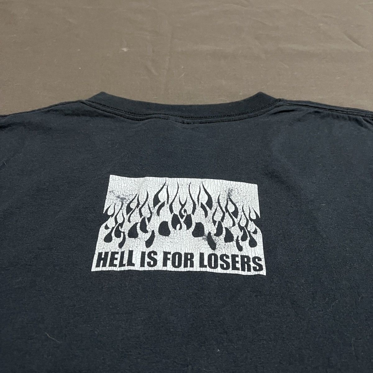 Vintage Vintage Y2K No Fear Factor God Jesus Bible Holy Parody Tee Size US L / EU 52-54 / 3 - 5 Thumbnail