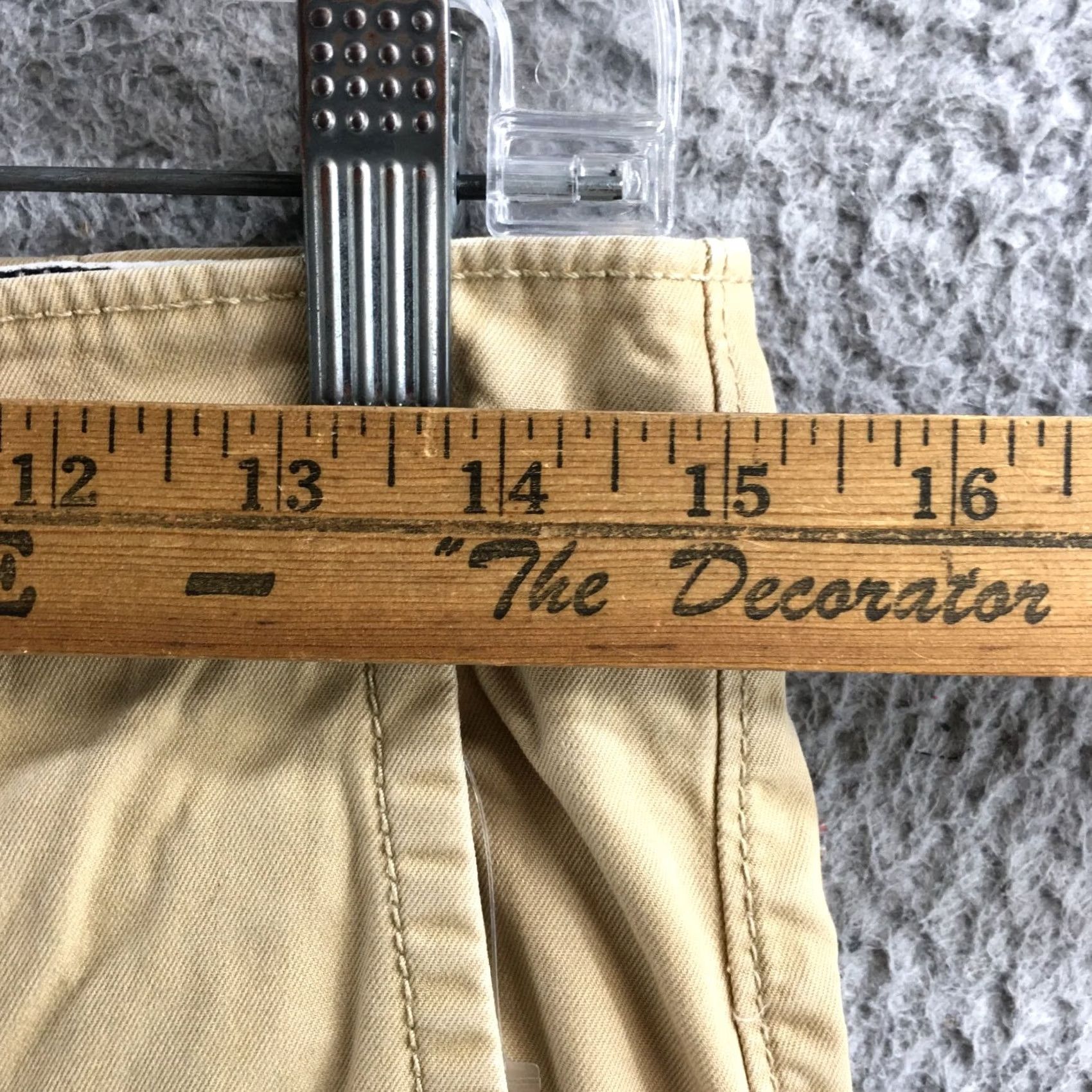American Eagle Outfitters American Eagle Outfitters Original Straight Chino Pants Mens 28x32 Beige Cotton - Vintage Size US 28 / EU 44 - 6 Thumbnail