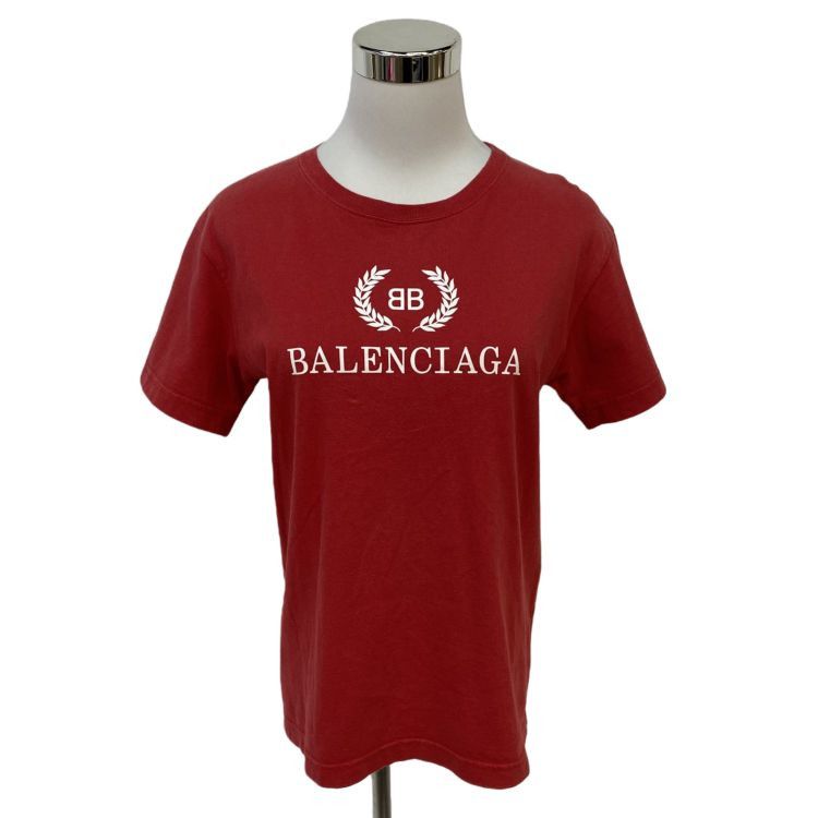 Balenciaga Balenciaga Laurel Logo T-Shirt Size M Size US M / EU 48-50 / 2 - 1 Thumbnail