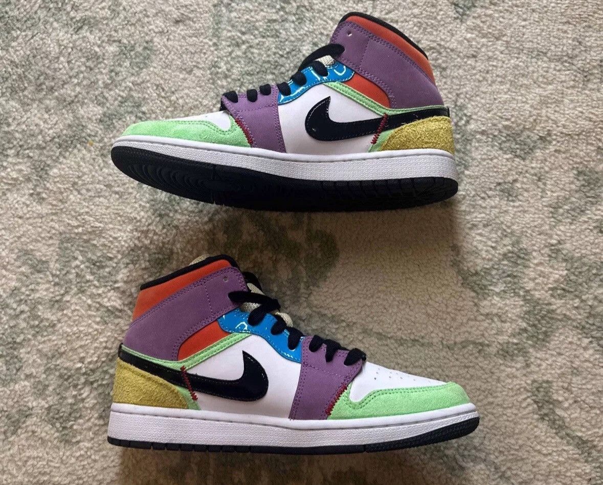 Jordan Brand Air Jordan 1 SE Mid Lightbulb W Size US 8.5 / IT 38.5 - 3 Thumbnail