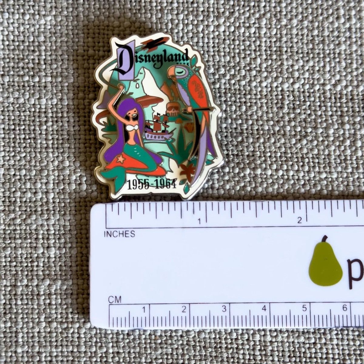 Disney Disneyland Diamond Anniversary Decades Series Pin 1955 1964 Size ONE SIZE - 6 Thumbnail