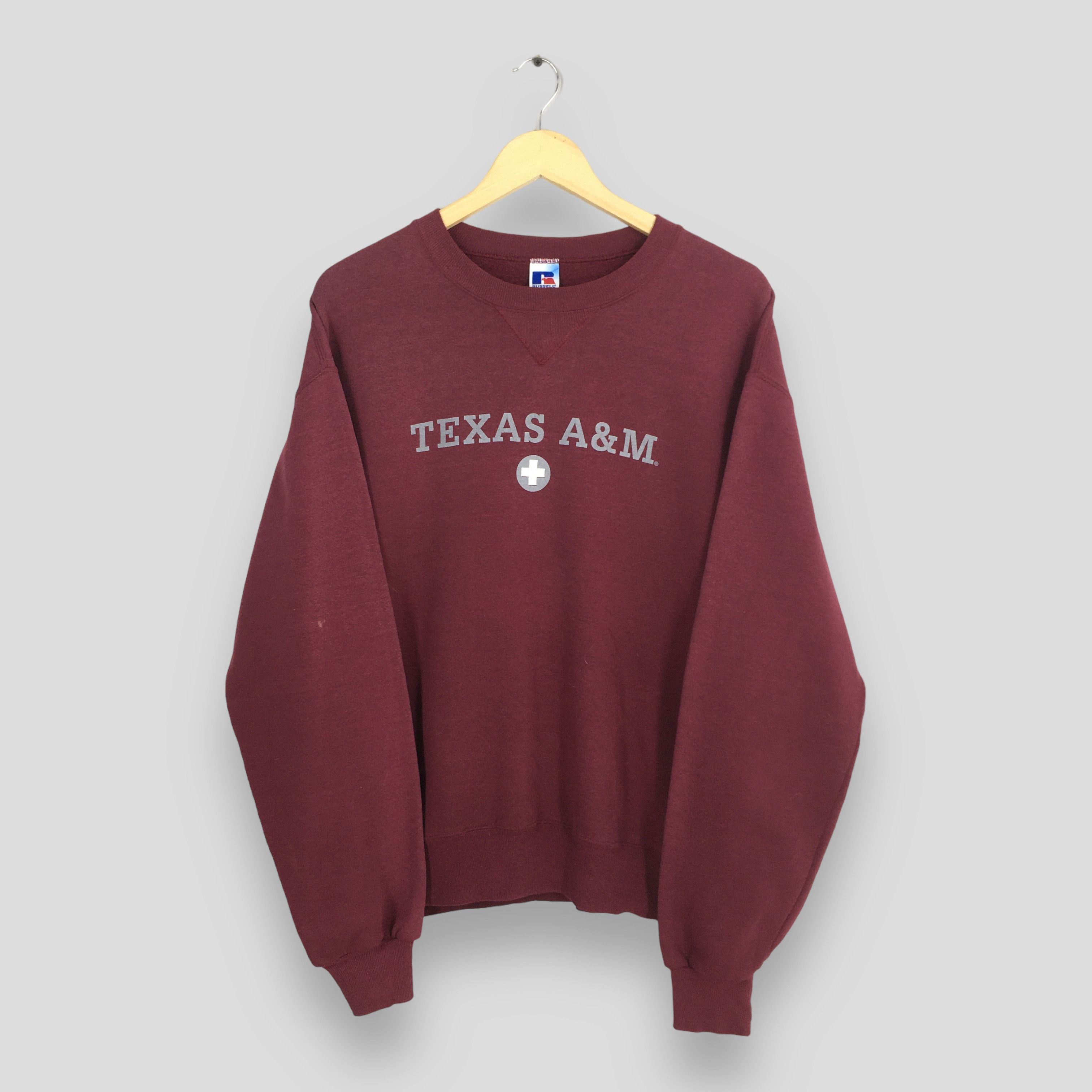 NCAA × Russell Athletic × Vintage Vintage Texas A&M University Sweatshirt Medium Size US M / EU 48-50 / 2 - 1 Thumbnail