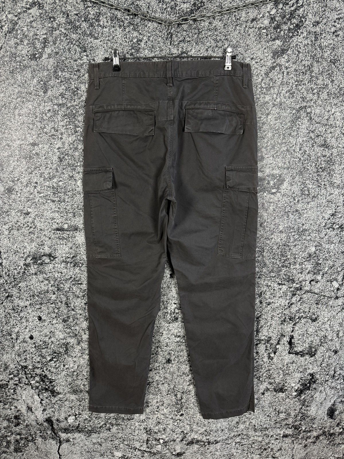 J Brand J Brand Cargo Pants Vintage Y2K Streetwear Gray Size 34 Size US 34 / EU 50 - 11 Thumbnail