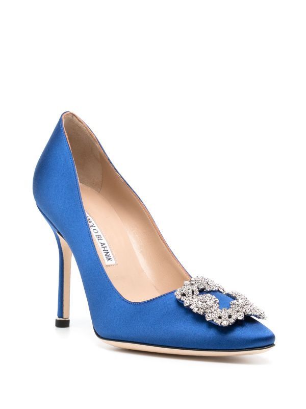 Manolo Blahnik Hangisi heels Size US 8.5 / IT 38.5 - 1 Thumbnail