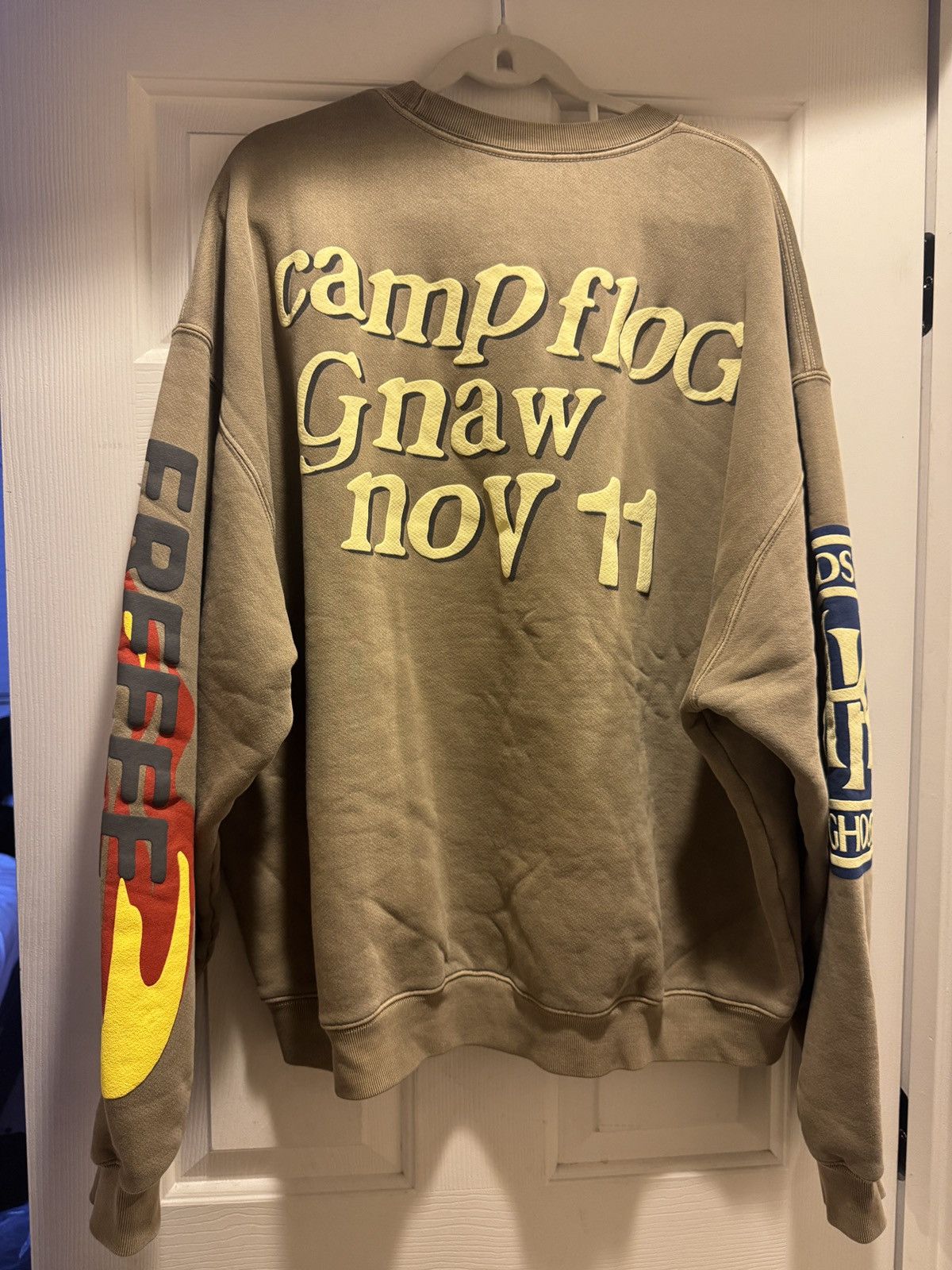 Cactus Plant Flea Market × Kanye West CPFM Kid See Ghosts Lucky Me I See Ghosts Crewneck Size US XXL / EU 58 / 5 - 2 Thumbnail