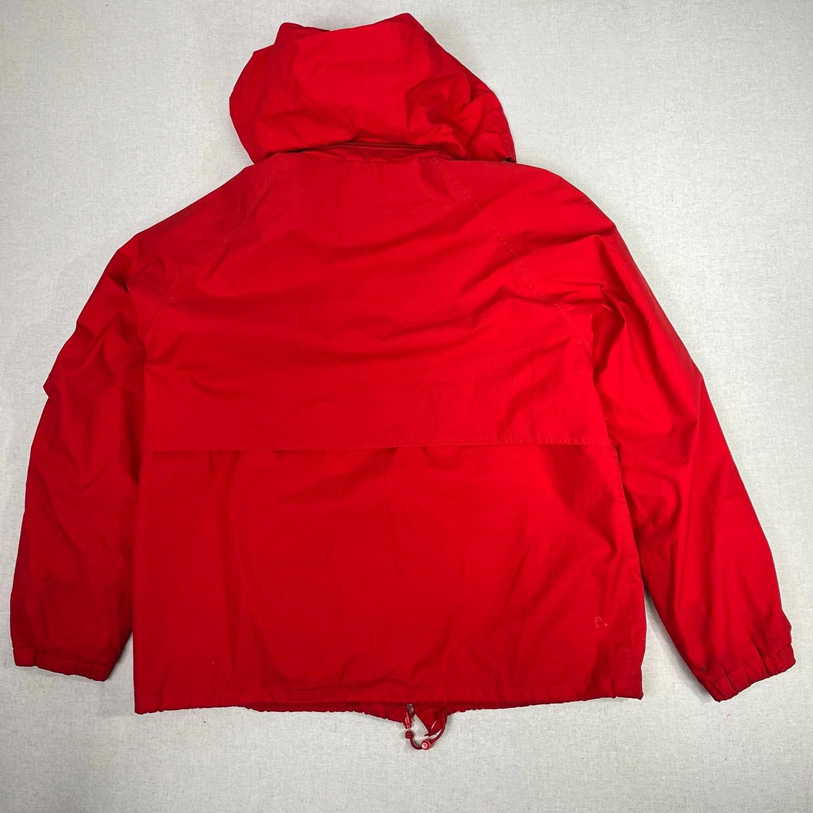 Eddie Bauer Vintage Red Goretex Shell Eddie Bauer Jacket Rain XL 90s Size US XL / EU 56 / 4 - 2 Thumbnail