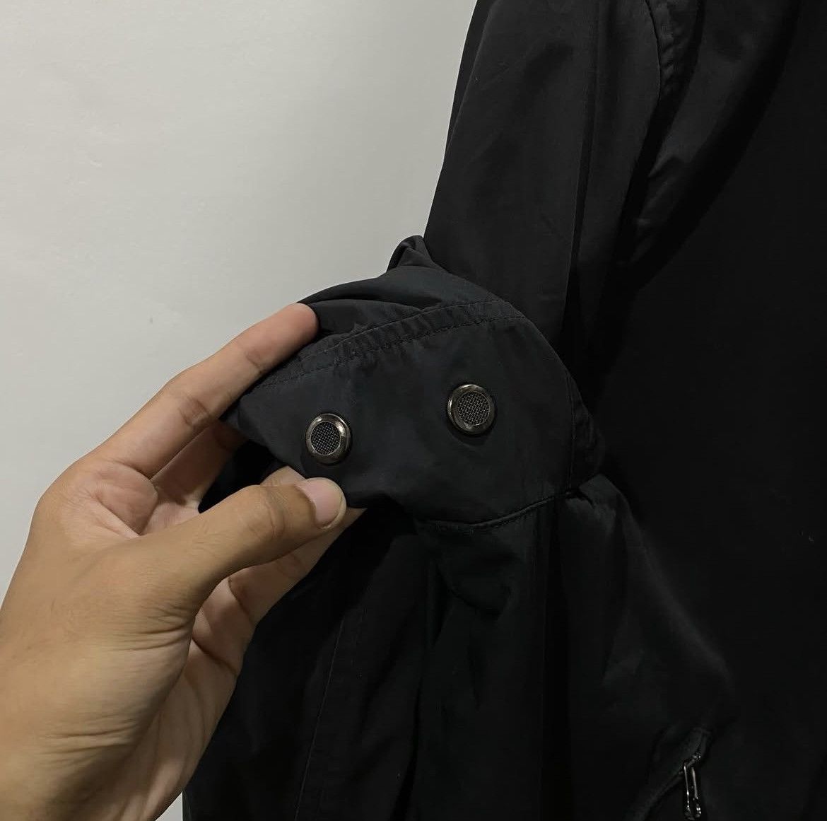 Polo Ralph Lauren Vintage Polo Ralph Lauren Black On Black Logo Jacket Black Size US XL / EU 56 / 4 - 4 Thumbnail
