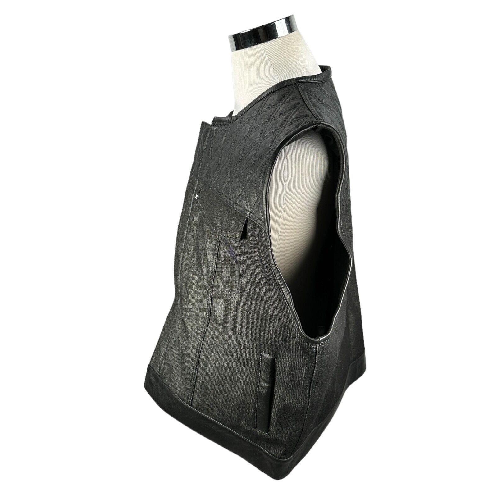 Other Espinoza's In Stock Stonewash Vest Men's 3XL Black New Size US XXL / EU 58 / 5 - 3 Thumbnail