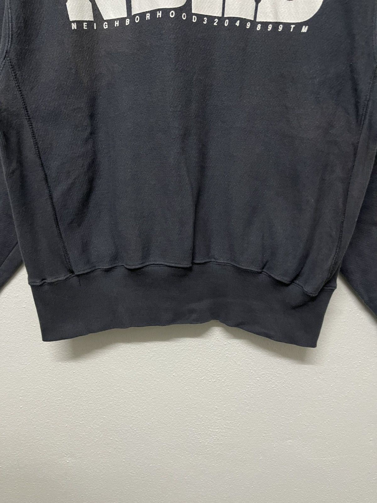 Japanese Brand × Neighborhood × Vintage 90s NEIGHBORHOOD SWEATSHIRT SUN FADED Size US M / EU 48-50 / 2 - 5 Thumbnail
