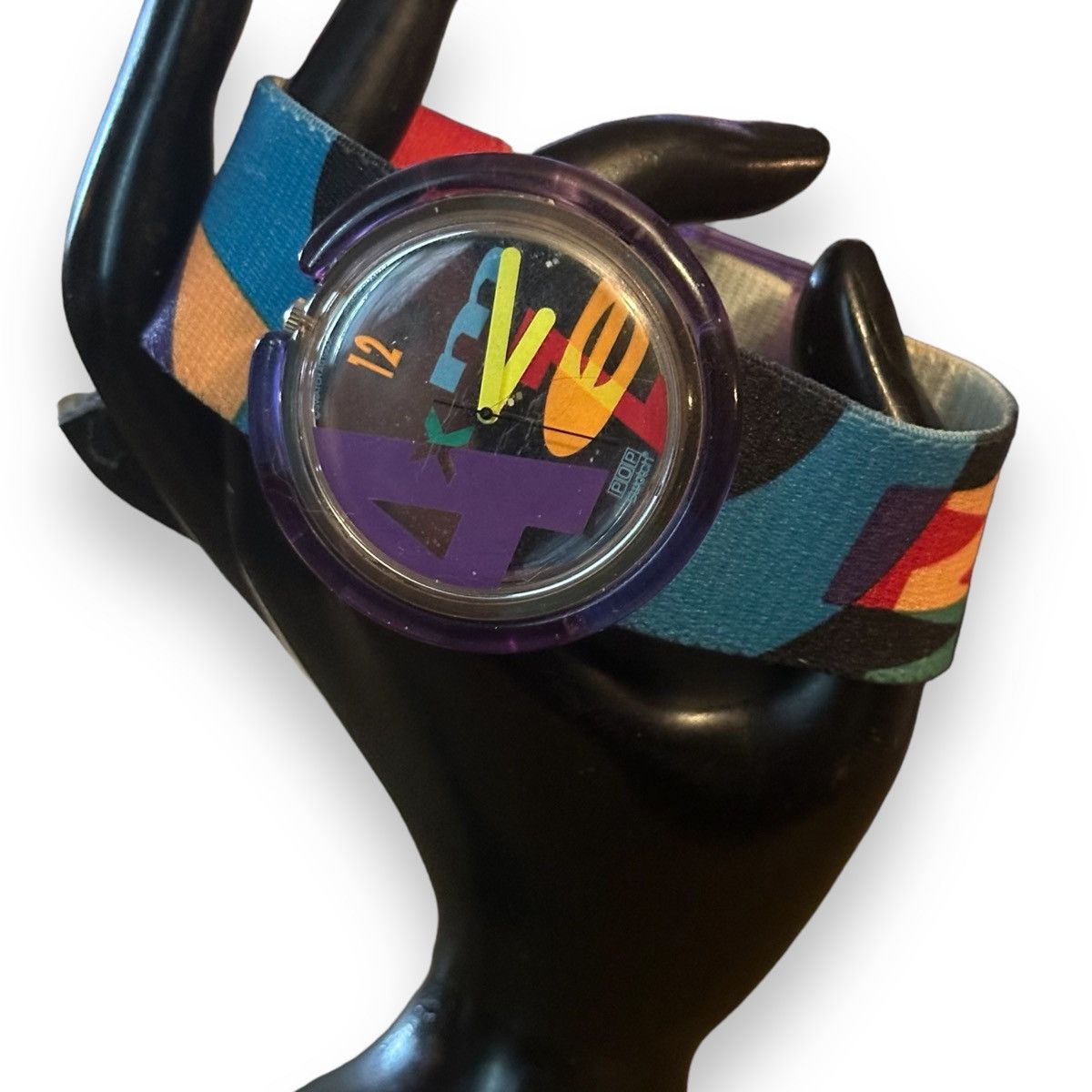 Swatch Vintage 1991 Pop Swatch Letterhead Watch Size ONE SIZE - 2 Thumbnail