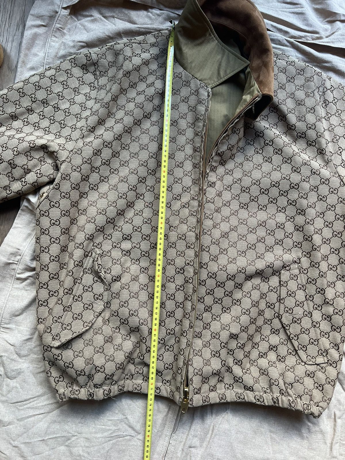 Gucci Reversible Suede Trimmed Ripstop and Cotton-Blend Jacket Size US M / EU 48-50 / 2 - 8 Thumbnail