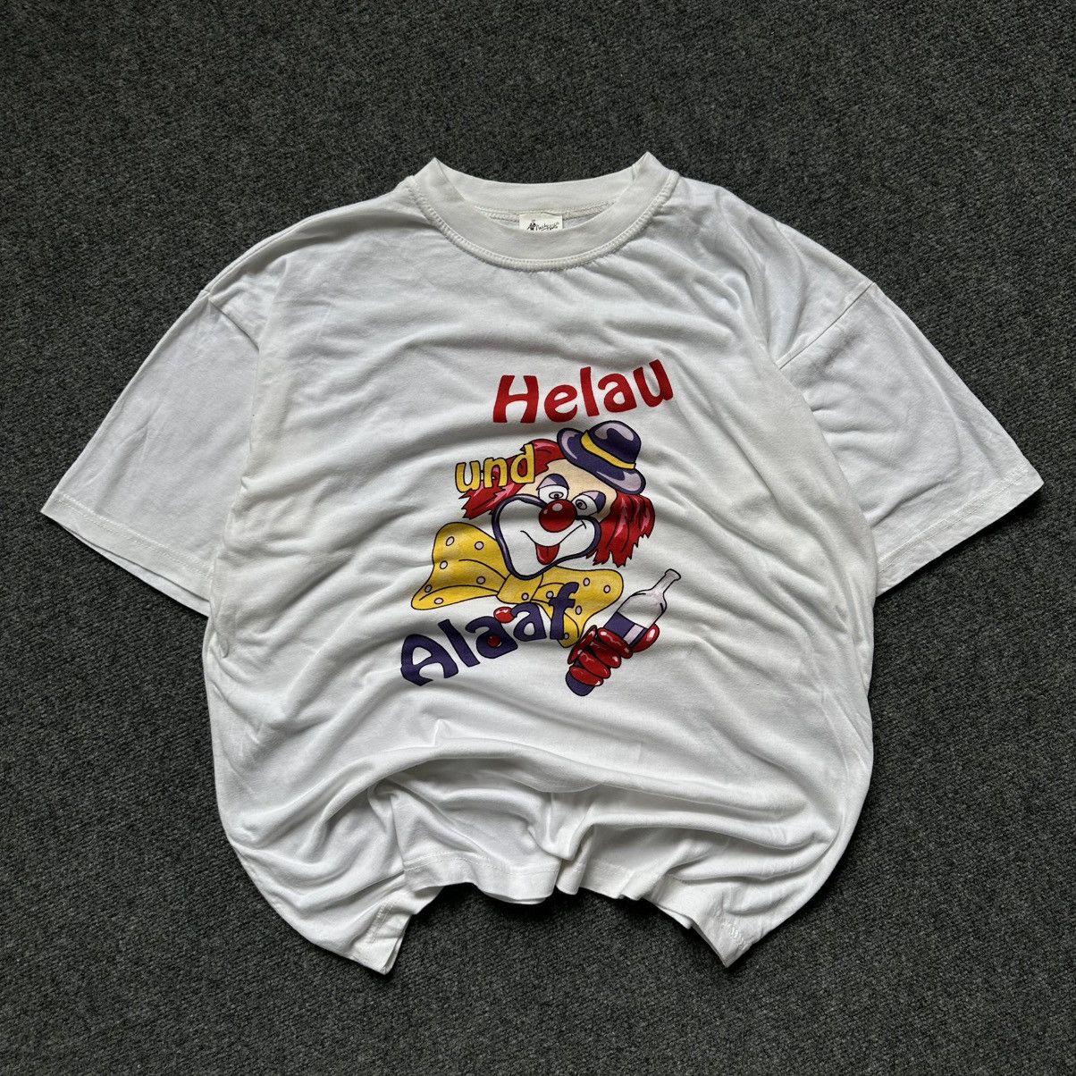 Y/Project VTG Adult Helau und Alaaf T-shirts Big Logo Joke Humor Y2K Size US XL / EU 56 / 4 - 3 Thumbnail