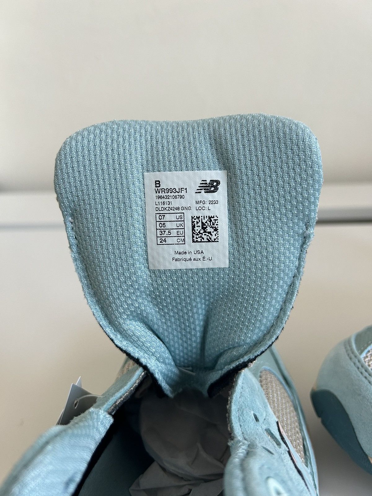 Joe Freshgoods × New Balance New Balance 993 x Joe Fresh Goods Arctic Blue Size US 7 / IT 37 - 5 Thumbnail