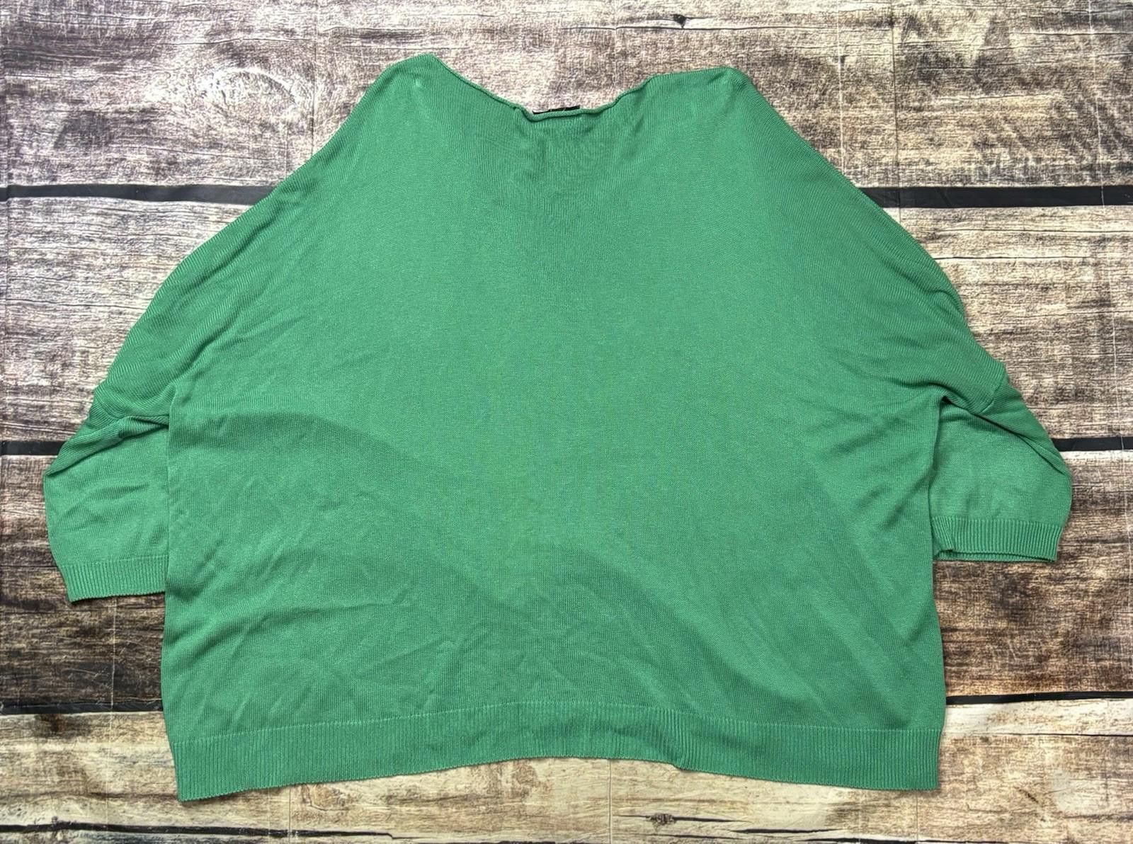 Other Carla Giannini Paris Sweater Women 2XL Oversized Green Italy Size XXL / US 16-18 / IT 52-54 - 3 Thumbnail