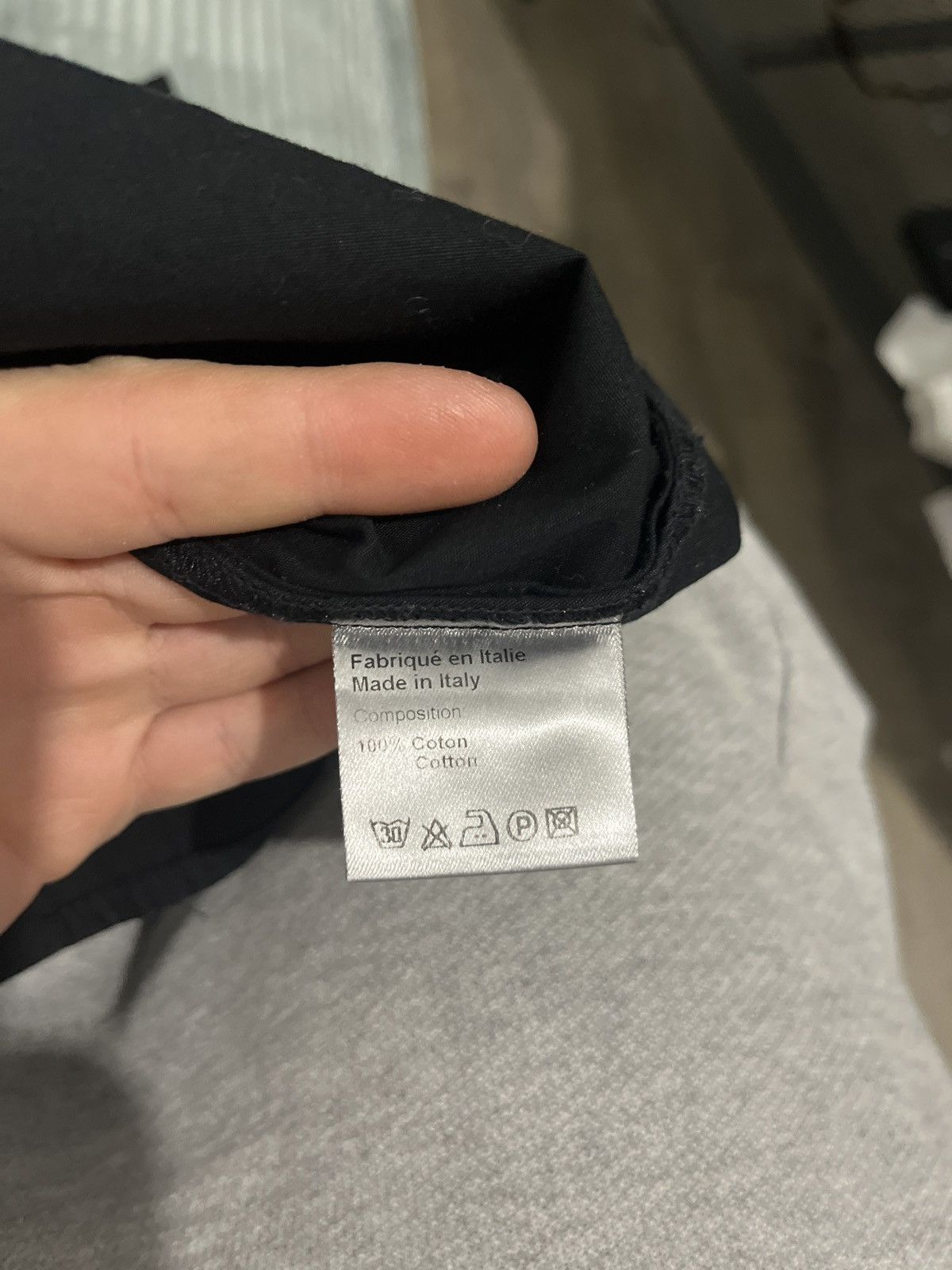 Dior × Hedi Slimane SS07 Hedi navigate Dior homme long sleeve shirt Size US M / EU 48-50 / 2 - 6 Thumbnail