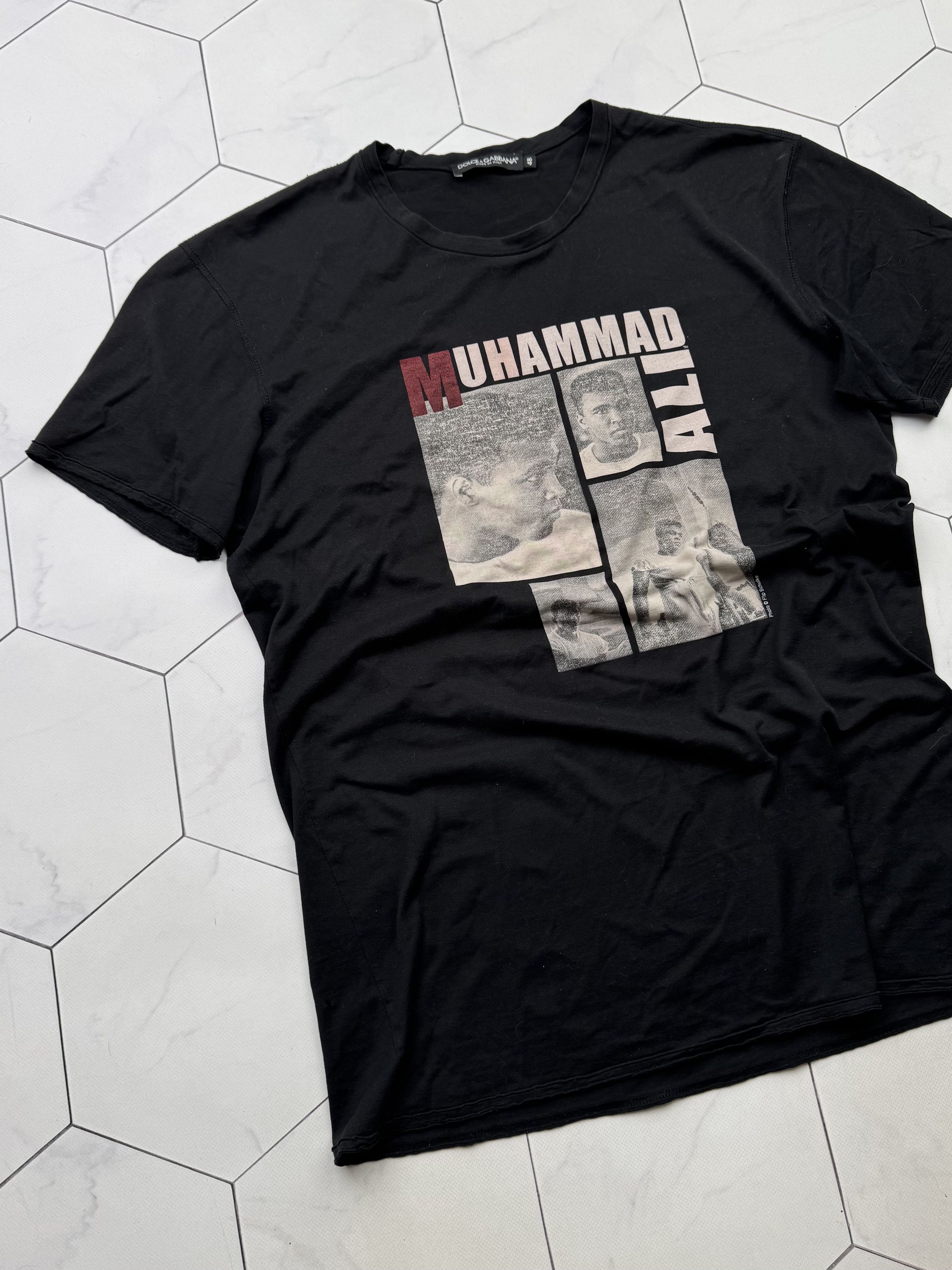 Dolce & Gabbana Dolce&Gabbana Muhammad Ali T-Shirt (B572) Size US M / EU 48-50 / 2 - 2 Thumbnail