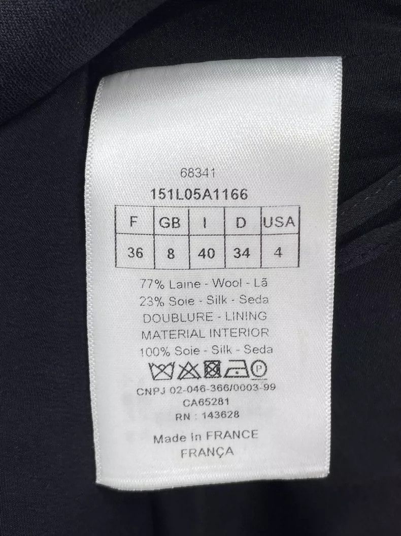 Dior Dior Tibetan black suspender dress 2504-Nextarrow Size XS / US 0-2 / IT 36-38 - 7 Thumbnail
