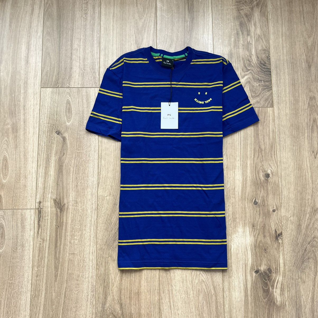 Paul Smith Paul Smith Smile Logo Striped Tee Size US S / EU 44-46 / 1 - 1 Thumbnail