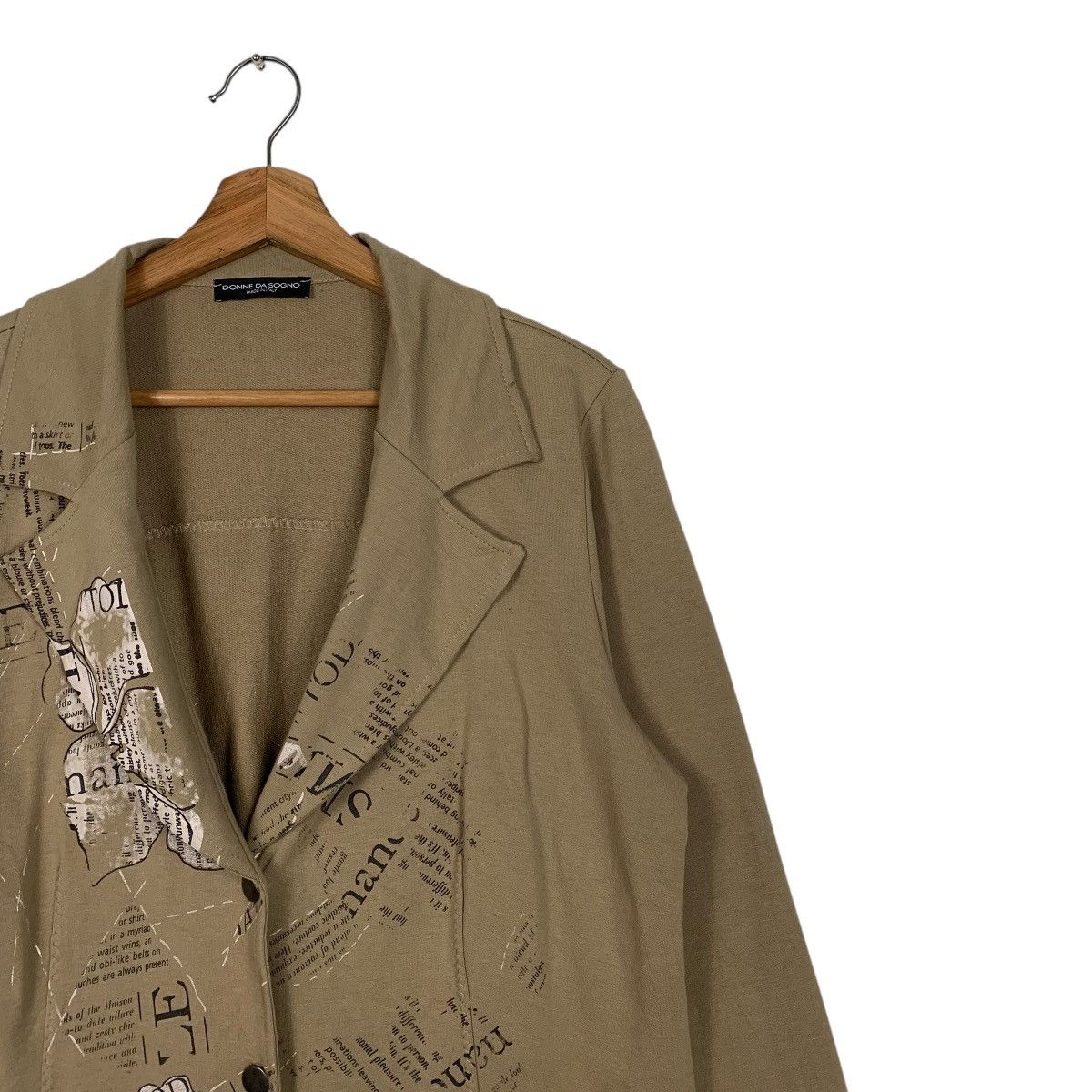 Other Italian Designer Donne Da Sogno Women Jacket Size XL / US 12-14 / IT 48-50 - 5 Thumbnail