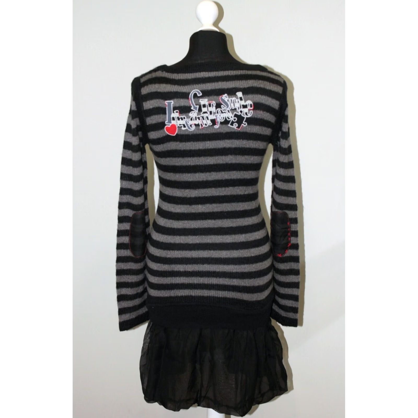 Desigual Desigual Dress Womens L A-Line Knee Length Multicoloured 96 cm 38 cm 44 cm 67 cm Mens? Womens Size L / US 10 / IT 46 - 4 Thumbnail