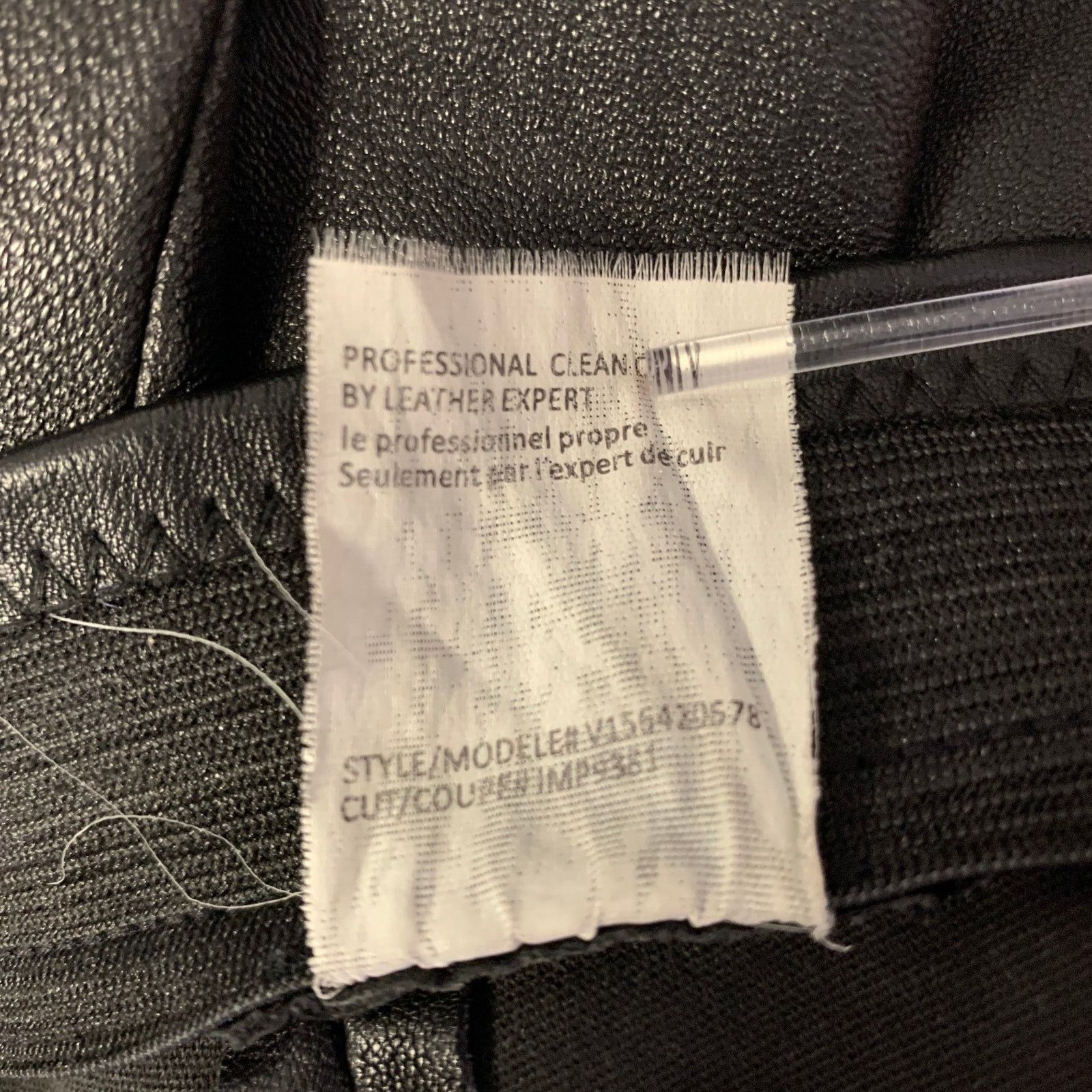 Vince VINCE Size M Black Leather Leggings Size US 30 / EU 46 - 6 Thumbnail