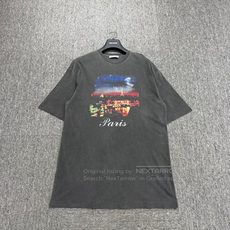 Balenciaga Balenciaga Paris Night Scene Short Sleeve Size US XS / EU 42 / 0 - 1 Thumbnail