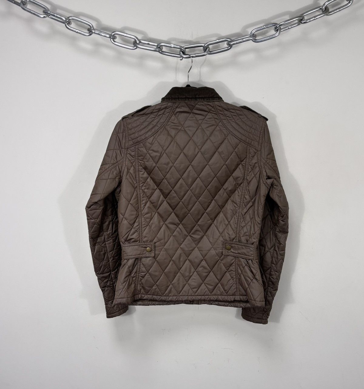 Barbour Barbour International Women’s Whitworth Quilted Jacket Size M / US 6-8 / IT 42-44 - 3 Thumbnail