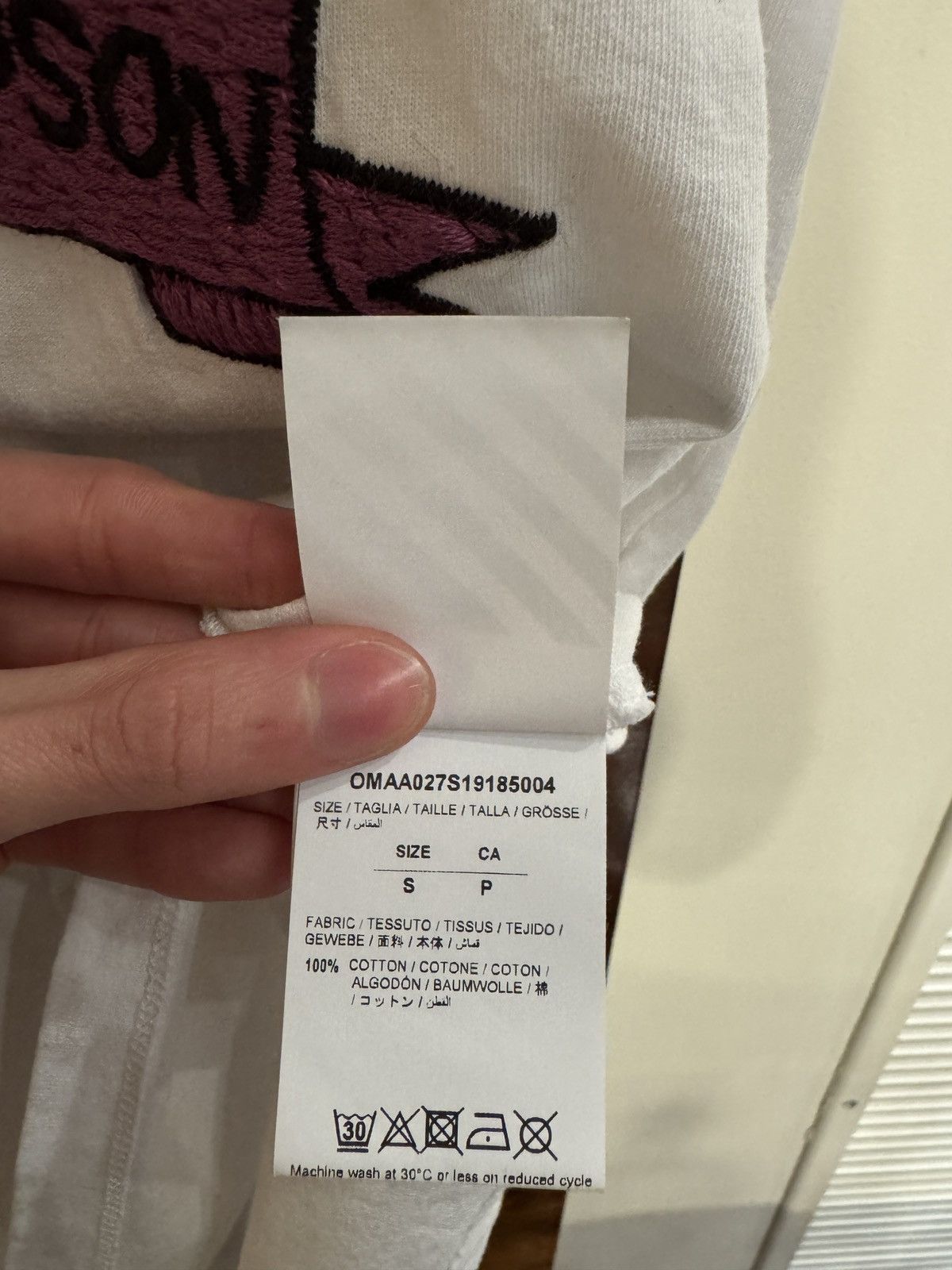 Off-White Off-White Bart Simpson Embroidered T-Shirt with Back Logo Size US S / EU 44-46 / 1 - 7 Thumbnail