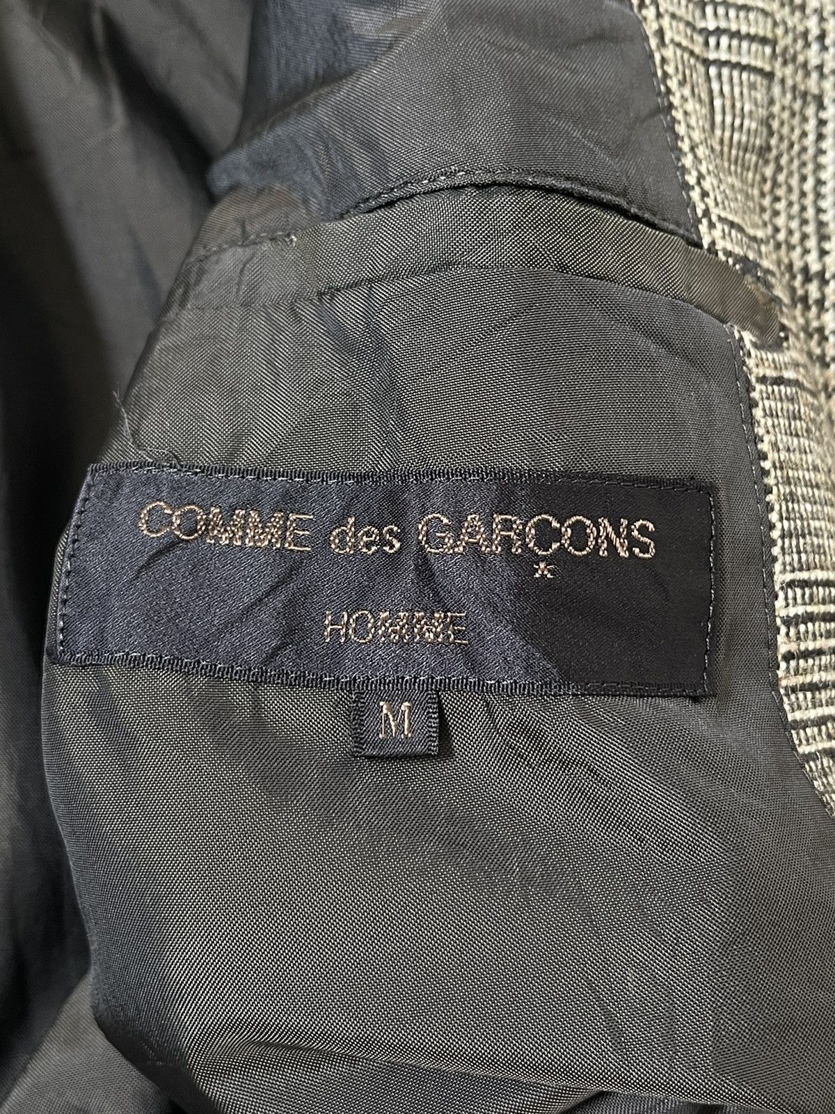 Comme des Garcons Homme AD1995 Comme Des Garcons Homme Blazer Acrylic Wool Size 52R - 7 Thumbnail