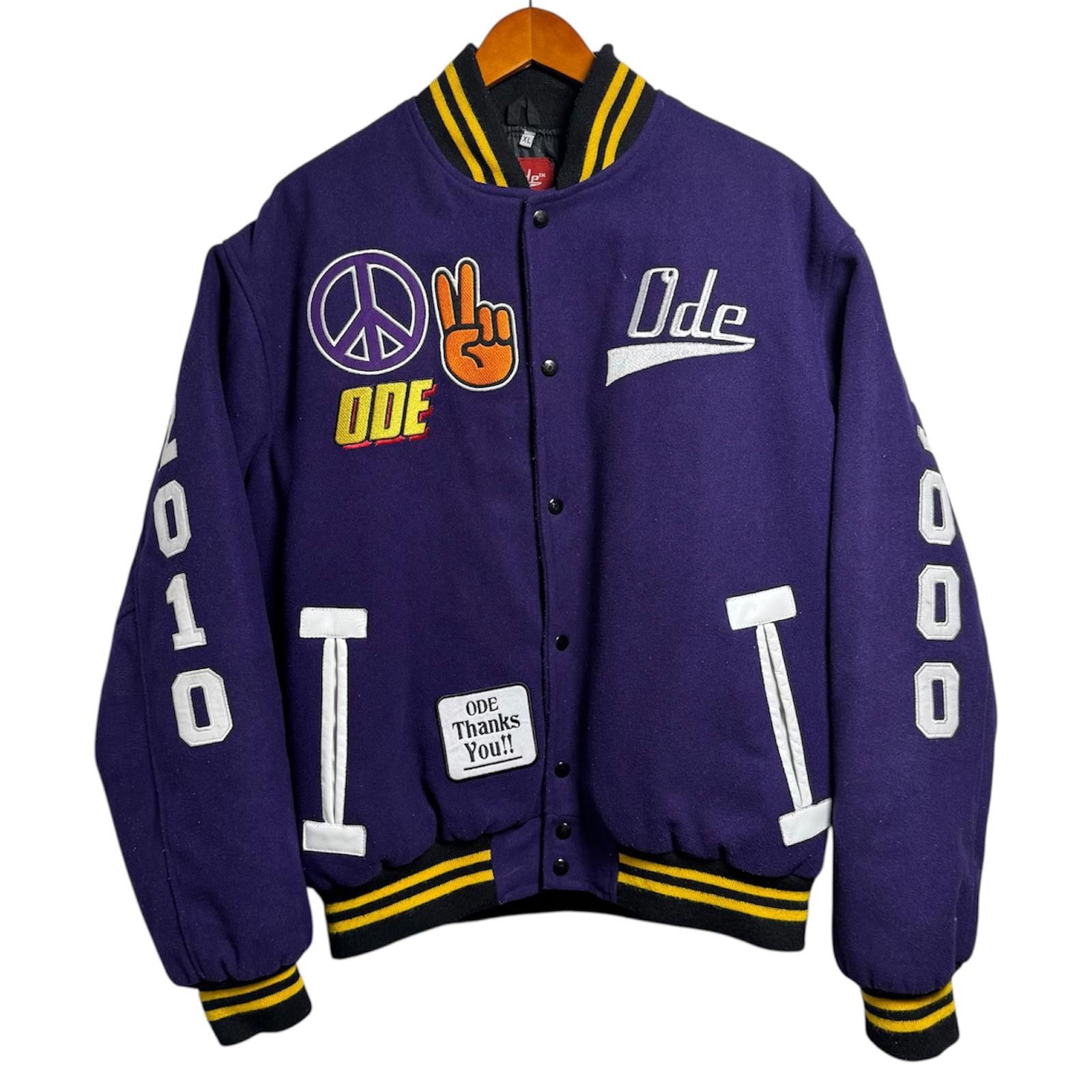 Concepts d'Odeur Ode Men's Varsity Jacke Embroidered Patches 2010 -3000 XL Size US M / EU 48-50 / 2 - 1 Thumbnail