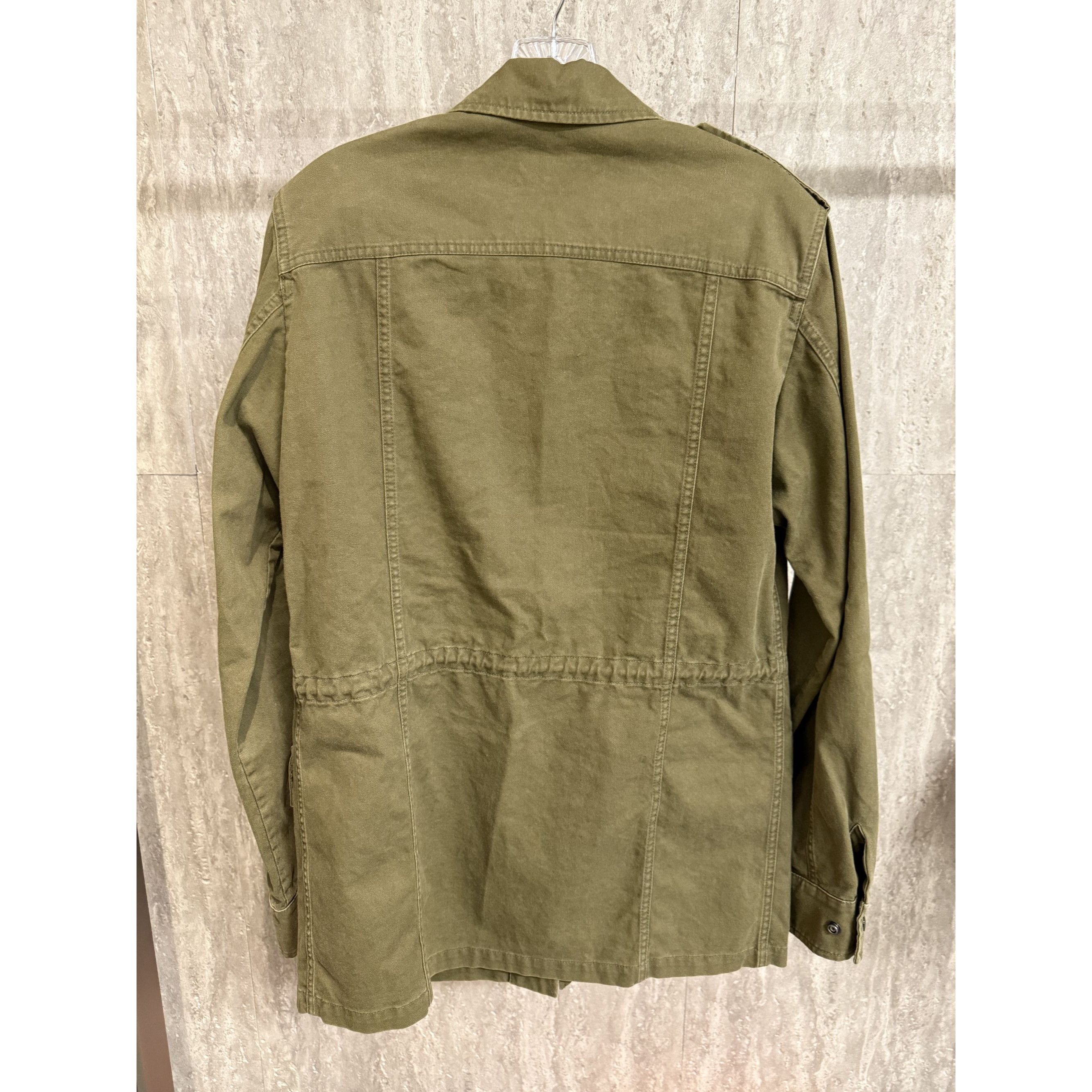 Saint Laurent Paris Saint Laurent Olive Green Military Jacket Size 44 Made In It Size M / US 6-8 / IT 42-44 - 7 Thumbnail
