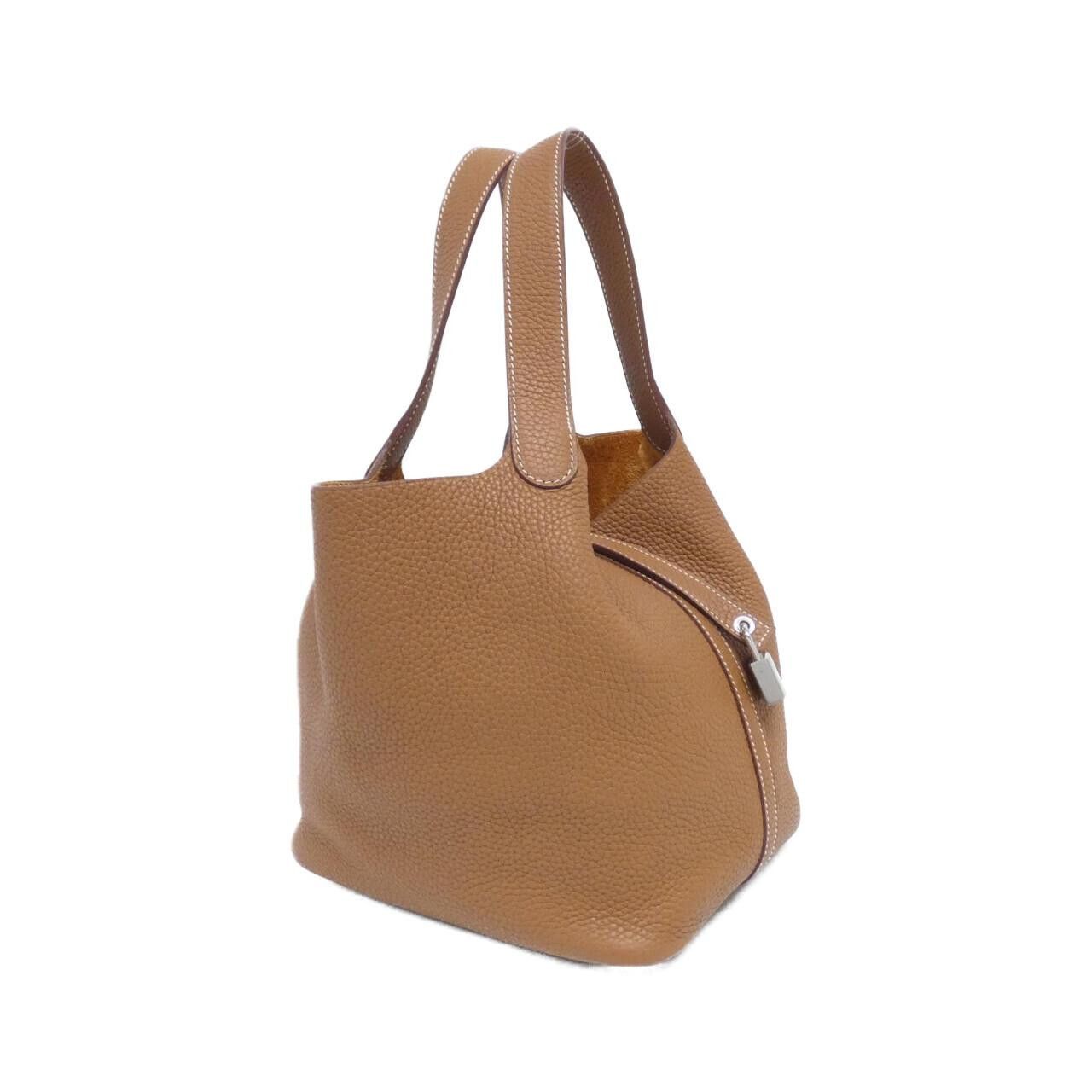 Hermes Hermes Hermes Picotin Lock MM Taurillon Clemence Bag Leather Handbag C DUTY FREE for USA Size ONE SIZE - 1 Thumbnail