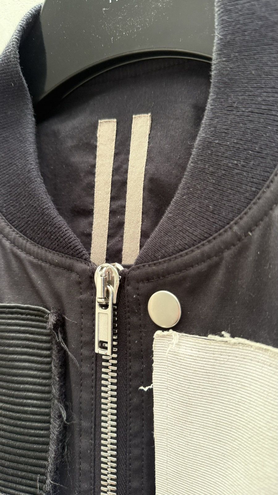 Rick Owens Drkshdw Rick Owens DRKSHDW Bomber Flight Jacket Waxed Size US M / EU 48-50 / 2 - 5 Thumbnail