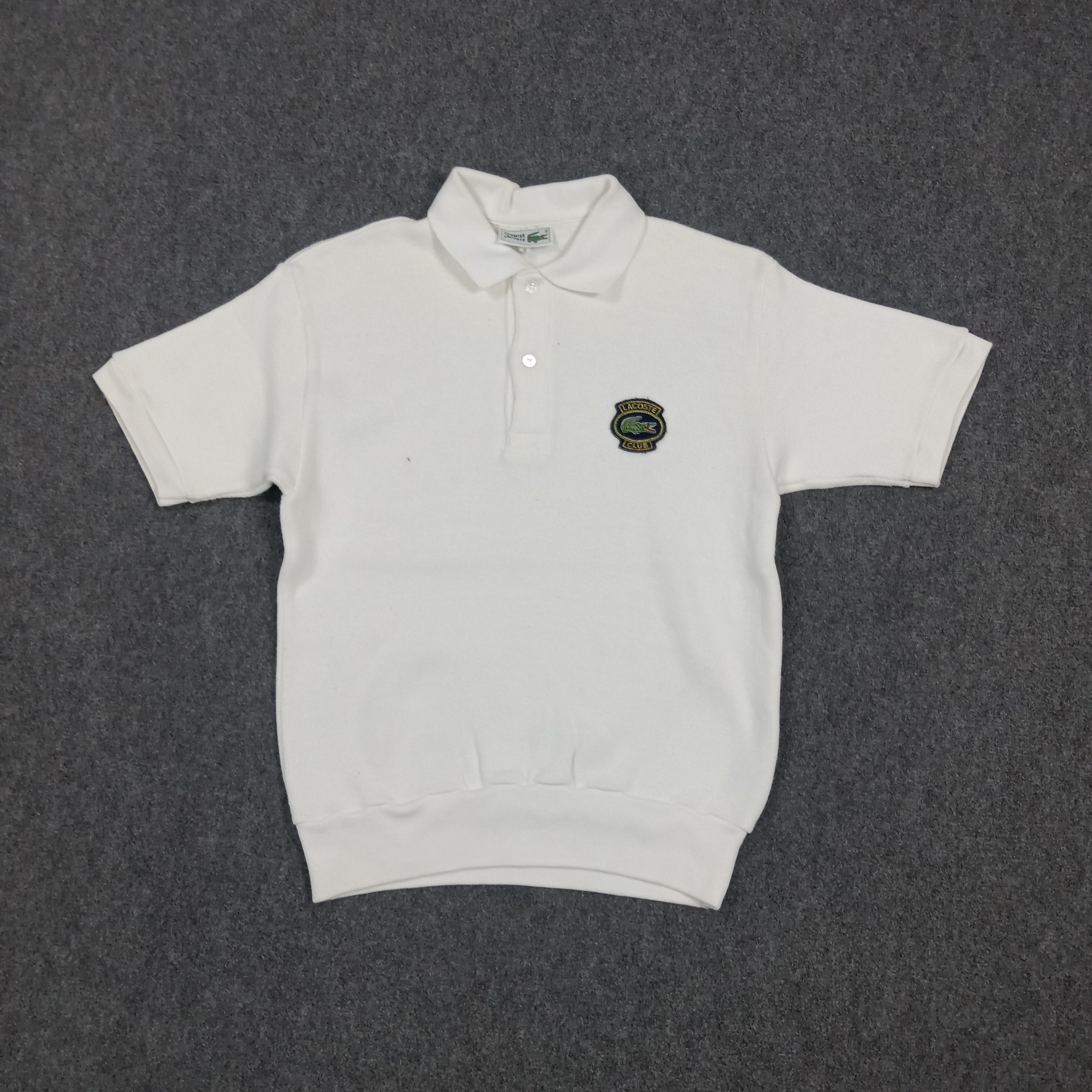 Lacoste Retro Chemise Lacoste Club Patch Polo Shirt C293N22 Size S / US 4 / IT 40 - 1 Thumbnail