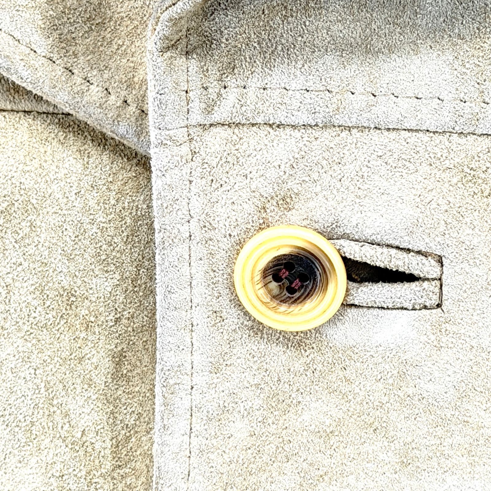 Vintage Vintage 70s Weathermate Camel Genuine Suede Leather Jacket Size US M / EU 48-50 / 2 - 4 Thumbnail