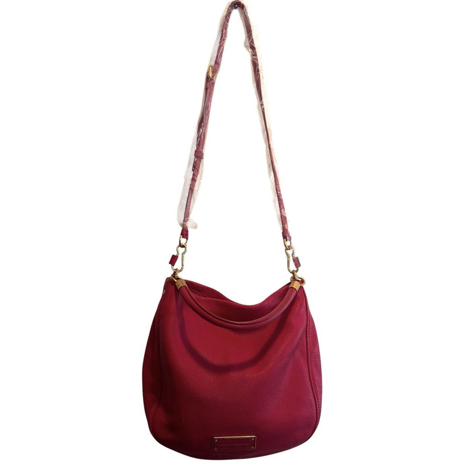 Marc Jacobs Marc Jacobs Classic Hillier Leather Hobo Bag Pink Dust bag Size ONE SIZE - 11 Thumbnail