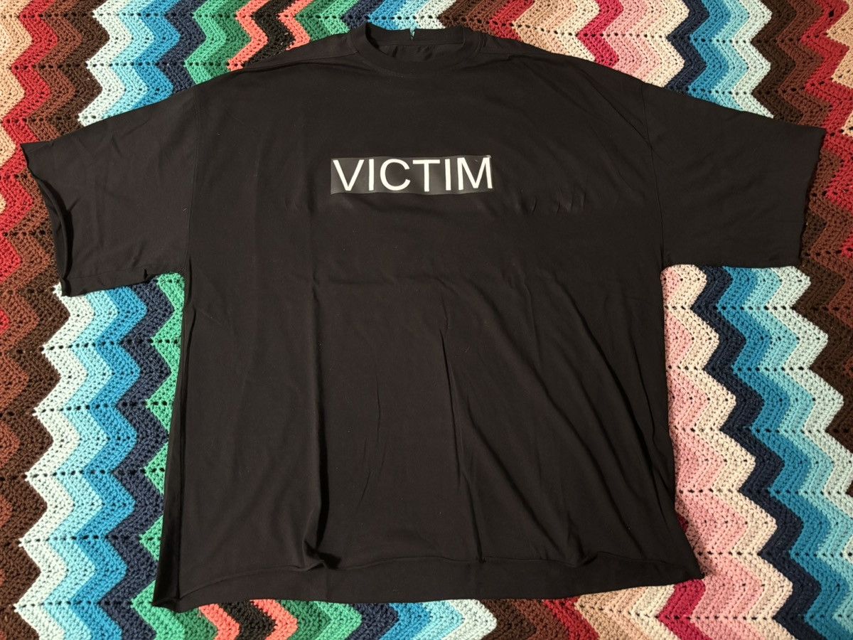 Rick Owens Rick Owens Tommy Victim T-Shirt Black One Size Size US XL / EU 56 / 4 - 1 Thumbnail