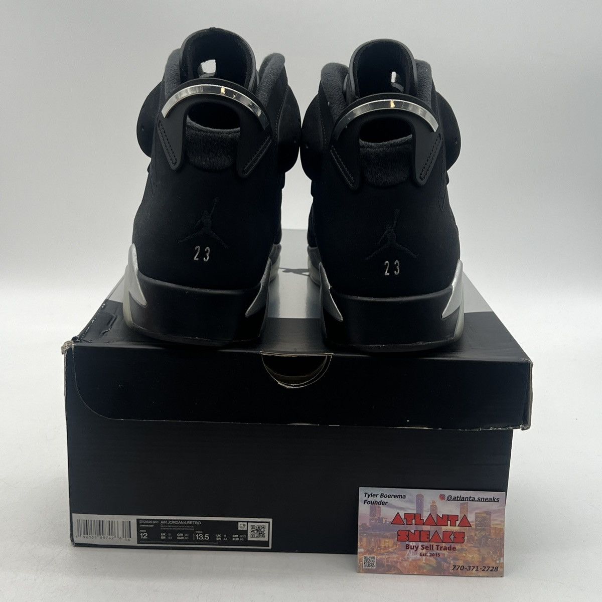 Jordan Brand Air Jordan 6 chrome Size US 12 / EU 45 - 3 Thumbnail