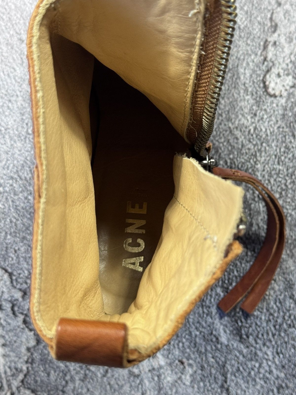 Acne Studios Acne Studios Leather Ankle Boots Size US 10 / IT 40 - 7 Thumbnail