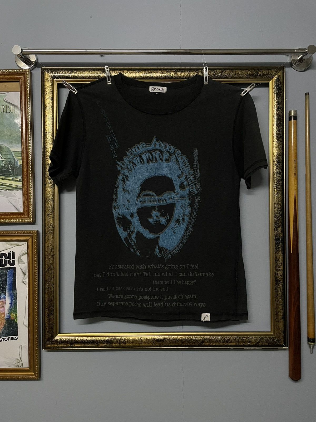 Hysteric Glamour Vintage 90S Japan Growth In The Attic God Save Queen Faded Size US S / EU 44-46 / 1 - 1 Thumbnail